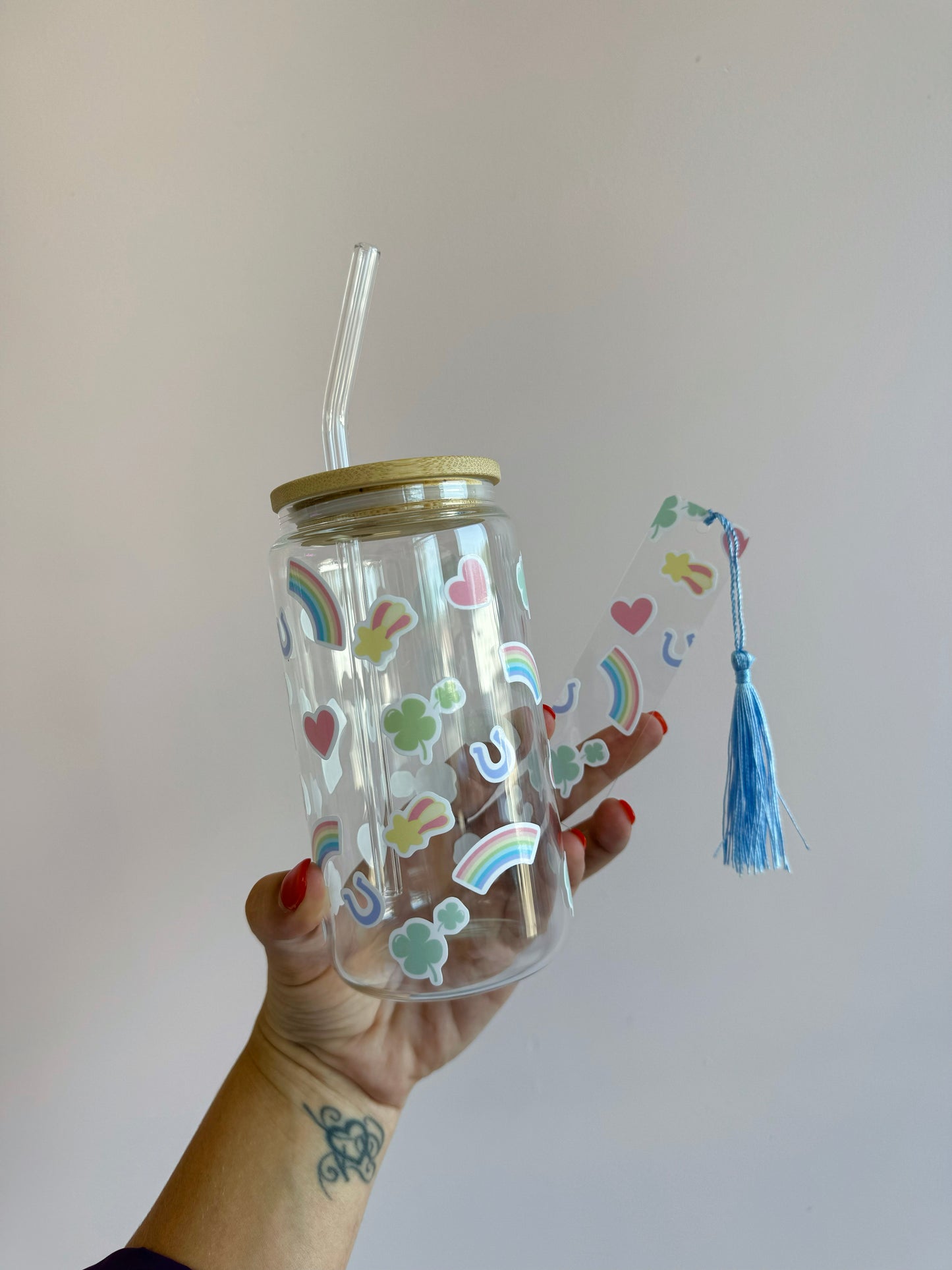 DUO verre en vitre & signet