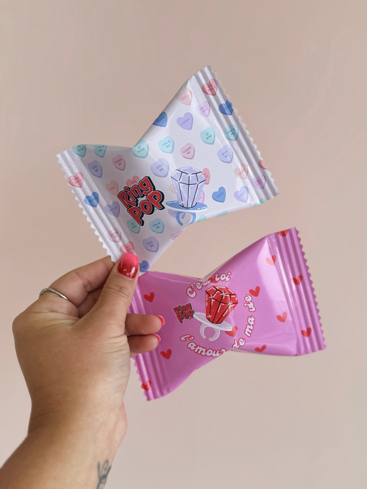 Ring pop-Version St-valentin