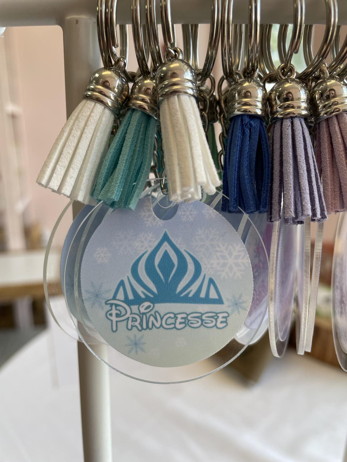 Porte-clé princesse