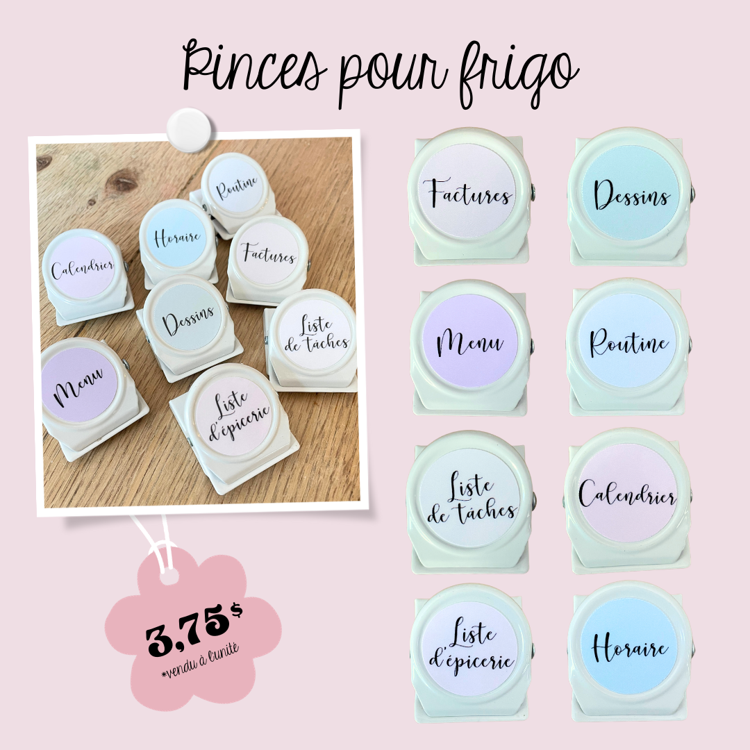 Pinces à frigo