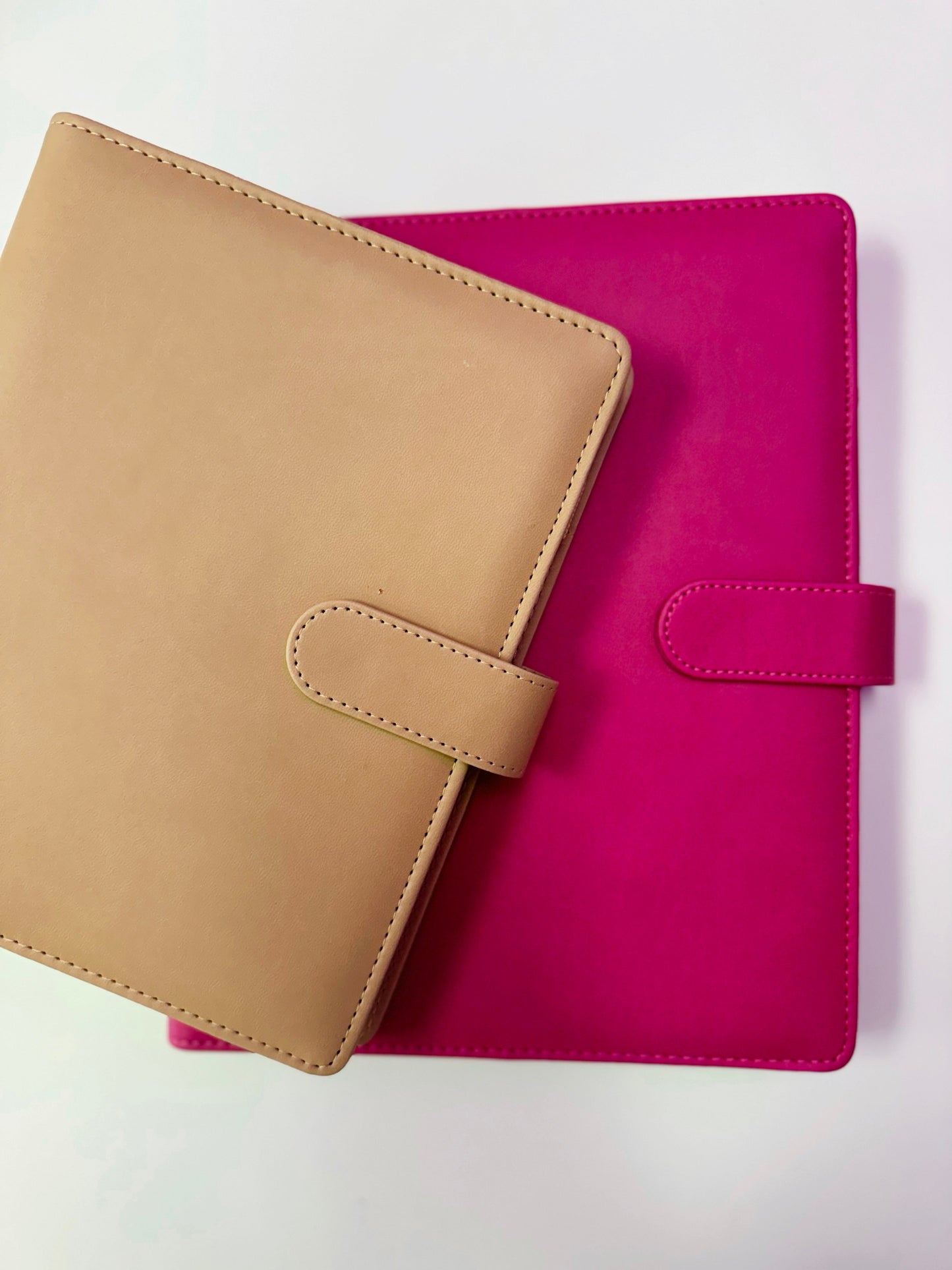 Cover en cuire vegan pour agenda ou document