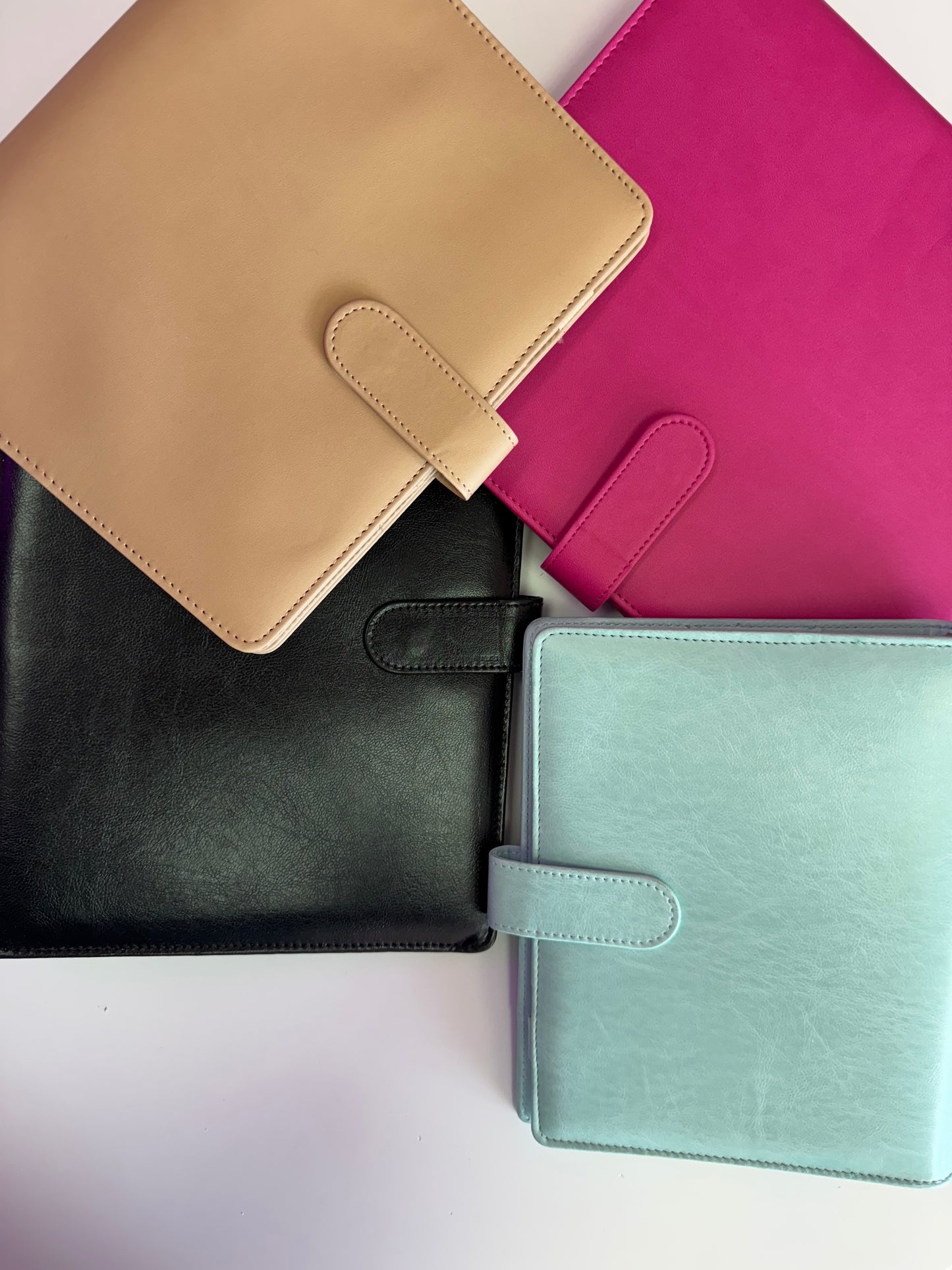 Cover en cuire vegan pour agenda ou document