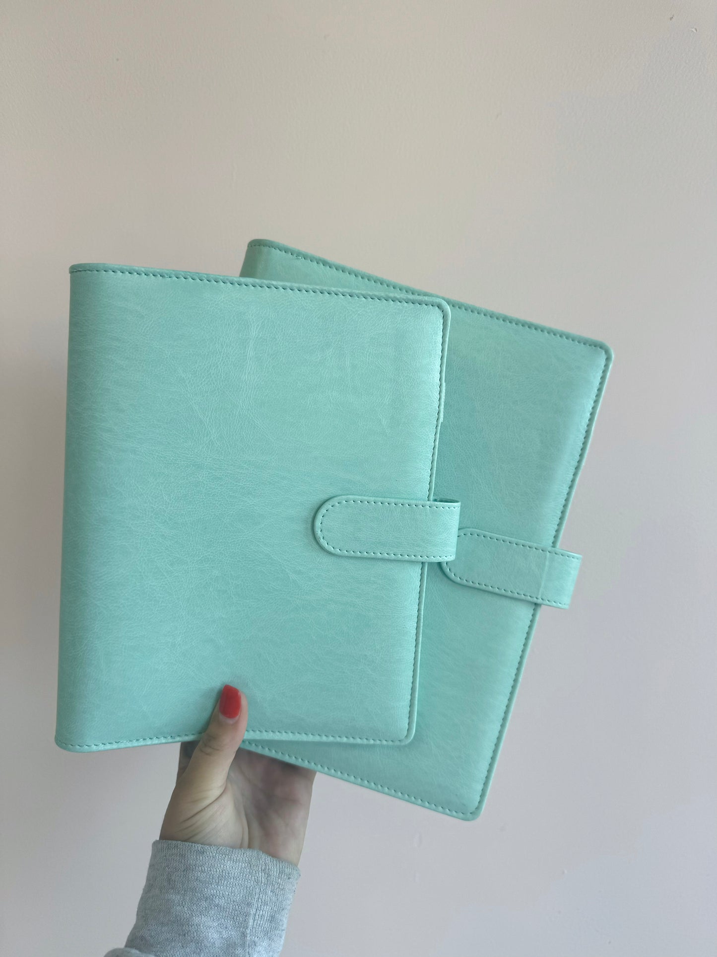 Cover en cuire vegan pour agenda ou document