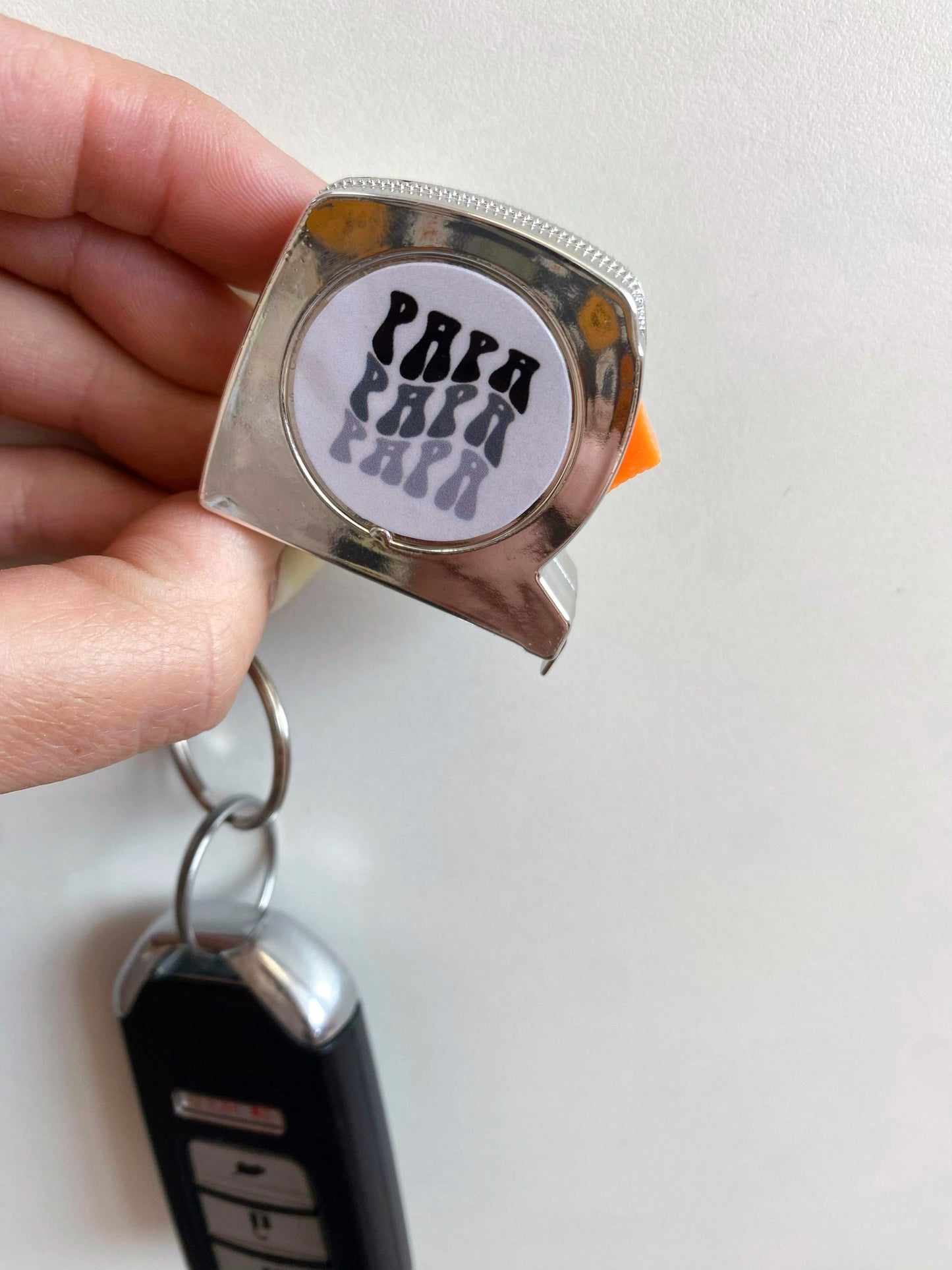 Mini Tape à mesurer pour Papa-Porte-clé