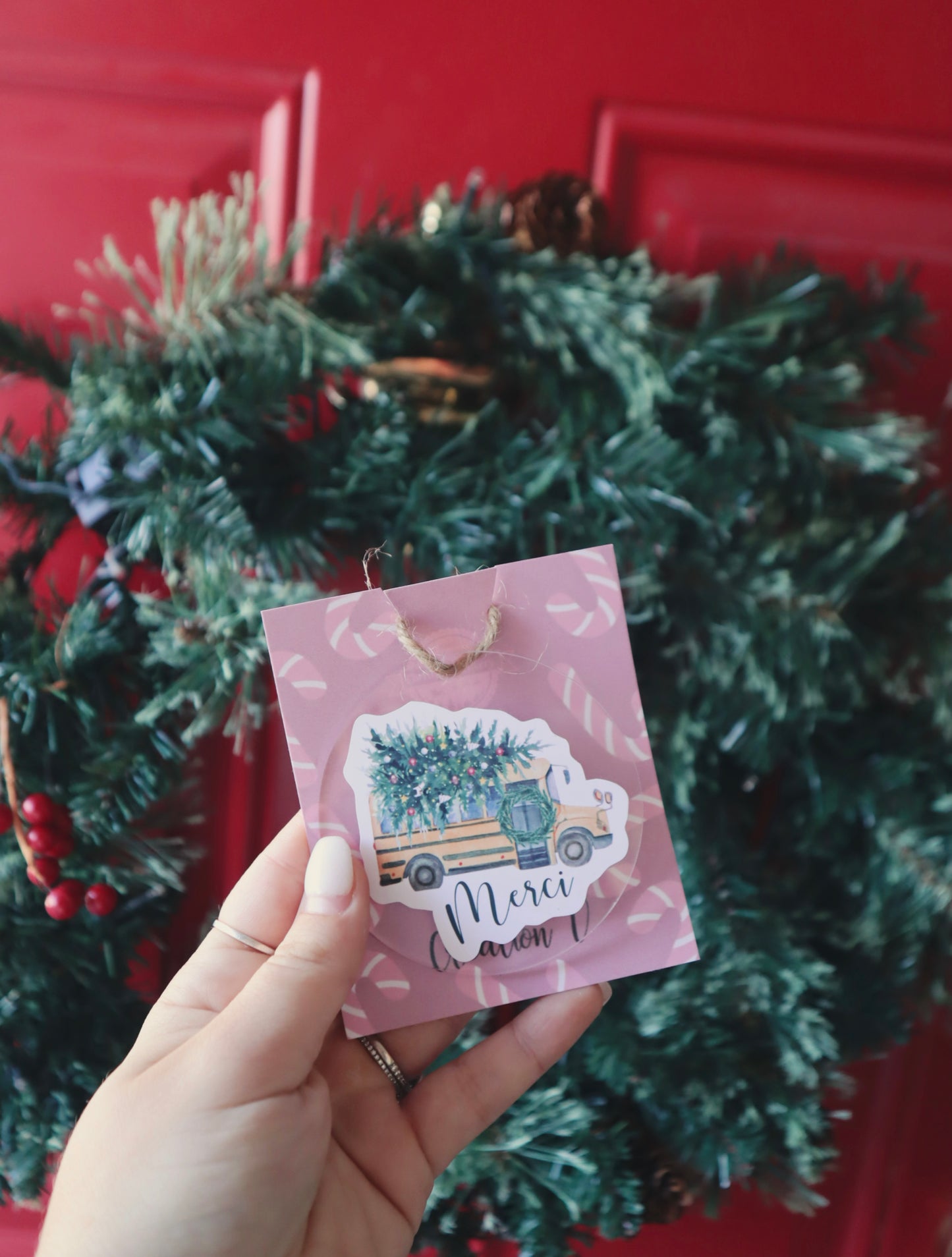 Boule de Noël pour chauffeur d'autobus-Nouveau modèle (avec ou sans boîte cadeau)