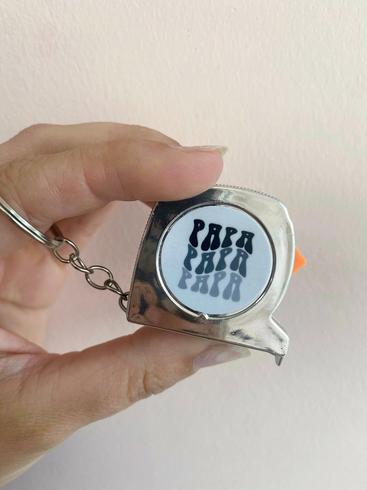 Mini Tape à mesurer pour Papa-Porte-clé