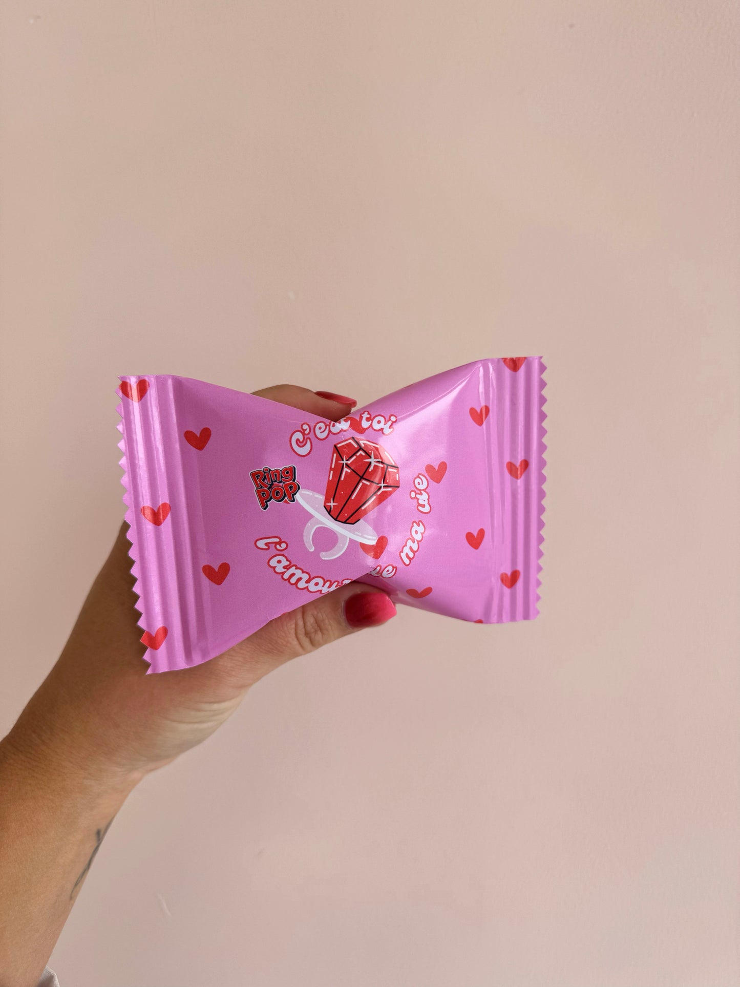 Ring pop-Version St-valentin
