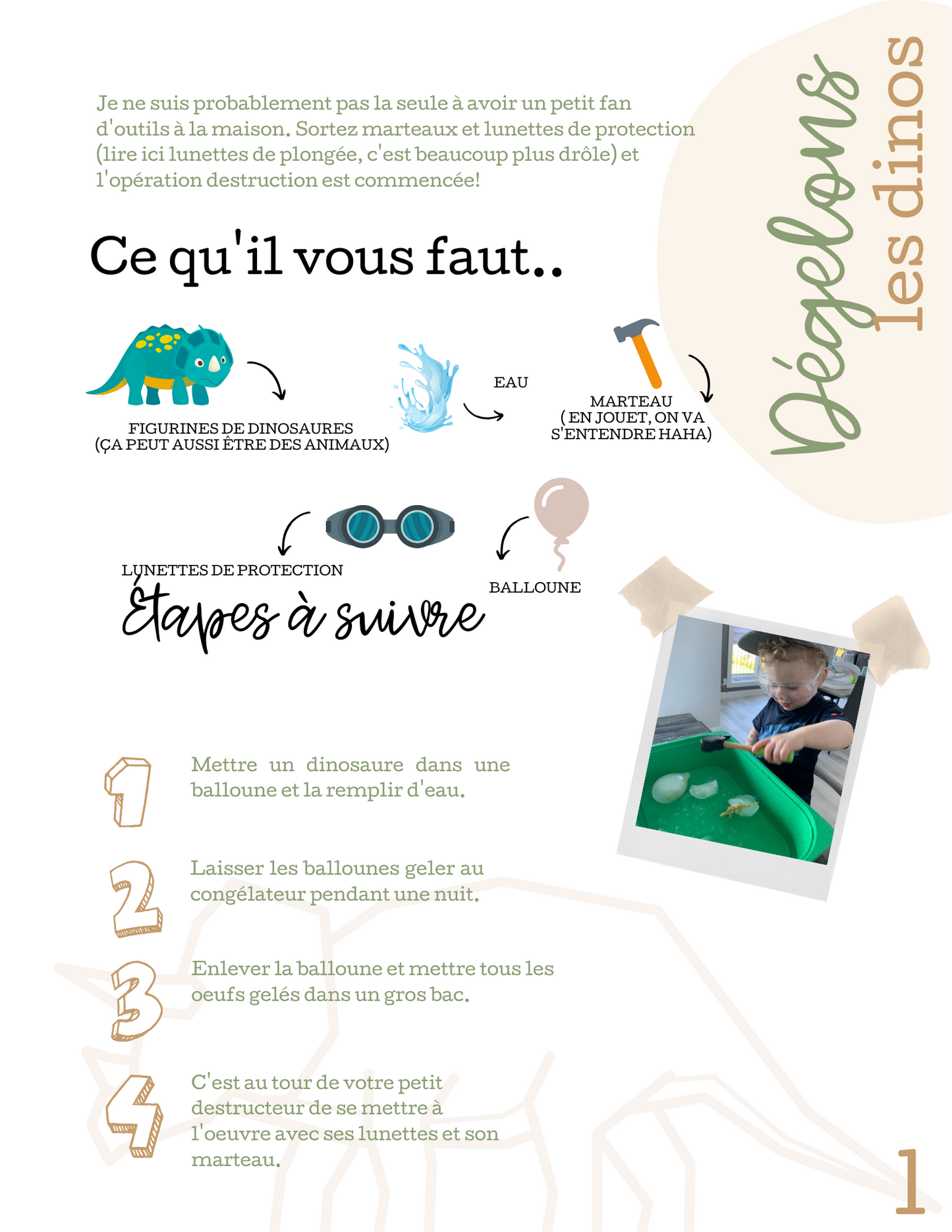 Ebook d'activités / recueil d'activités VERSION ÉTÉ