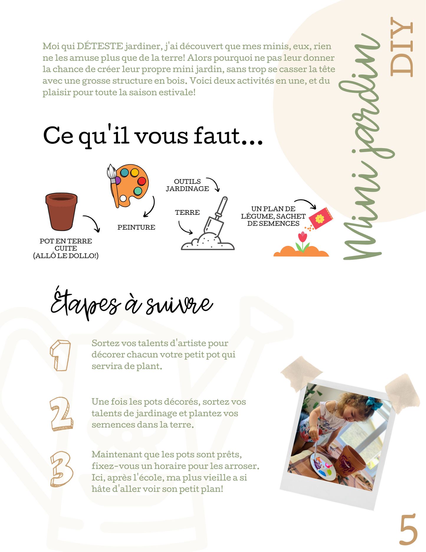 Ebook d'activités / recueil d'activités VERSION ÉTÉ