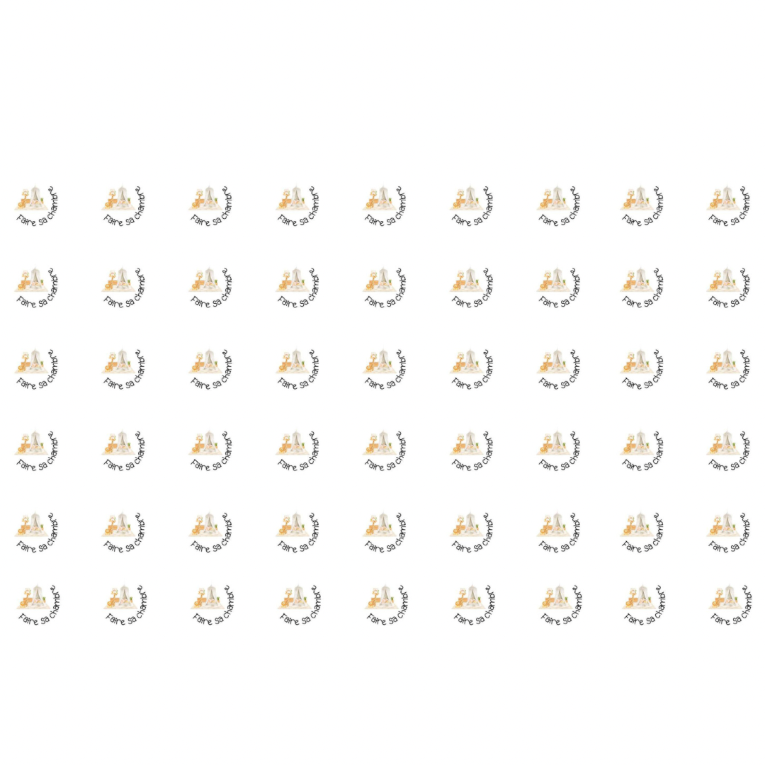 Autocollants pour agenda /planificateur- Faire sa chambre