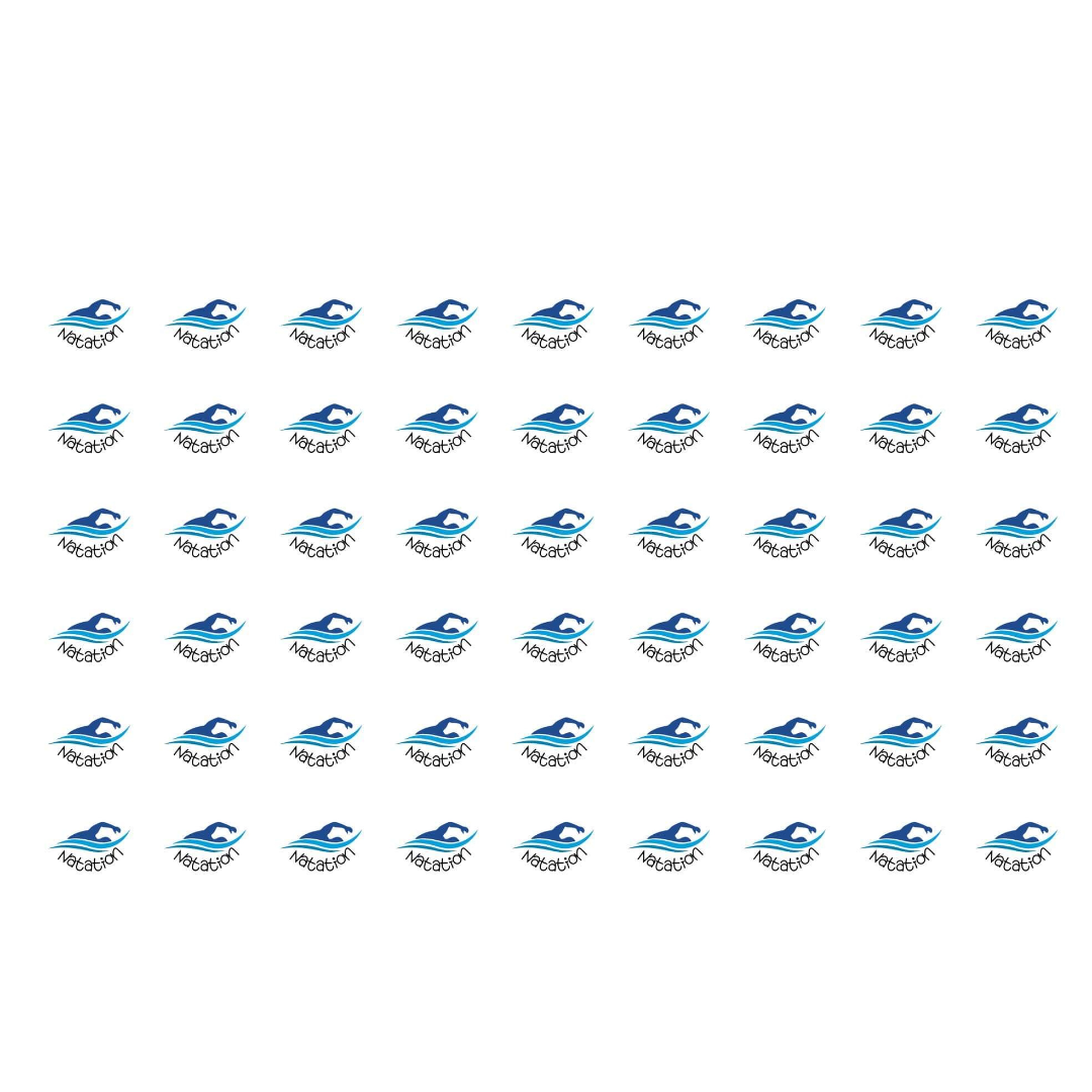 Autocollants pour agenda - Natation