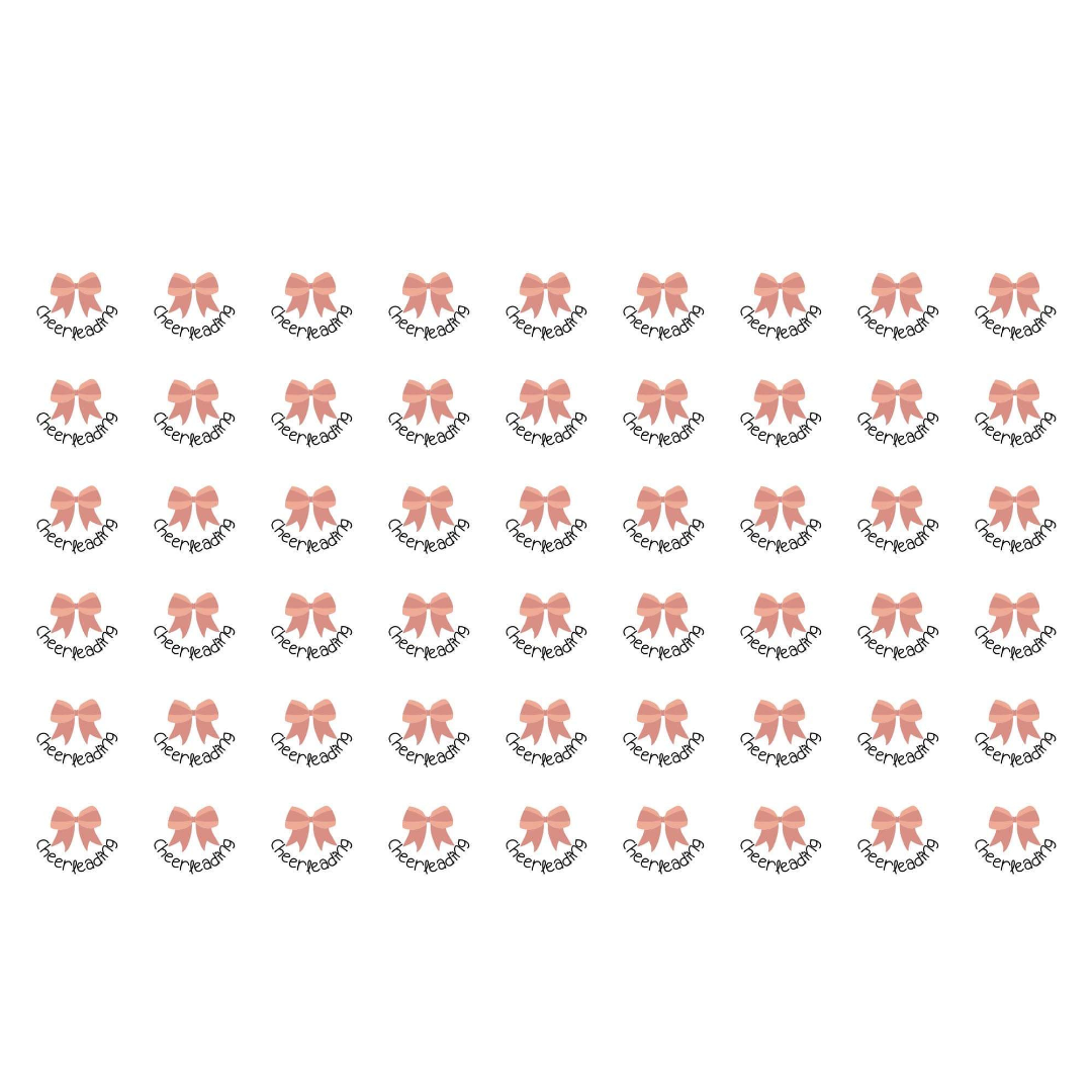 Autocollants pour agenda -Cheerleading