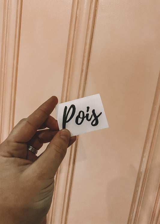 Autocollants pois