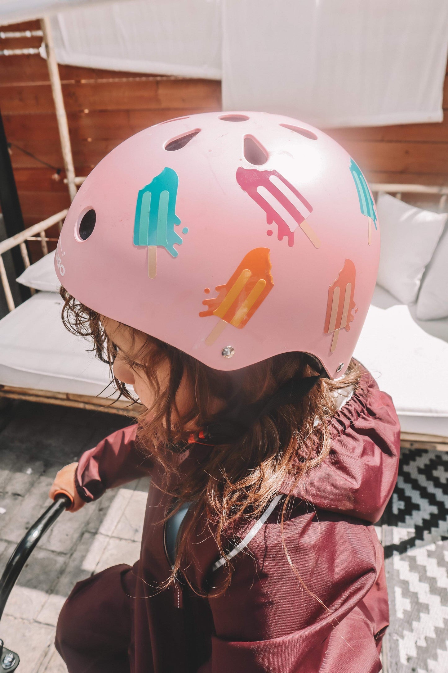 Paquet d’autocollants pour casque (6 modèles )