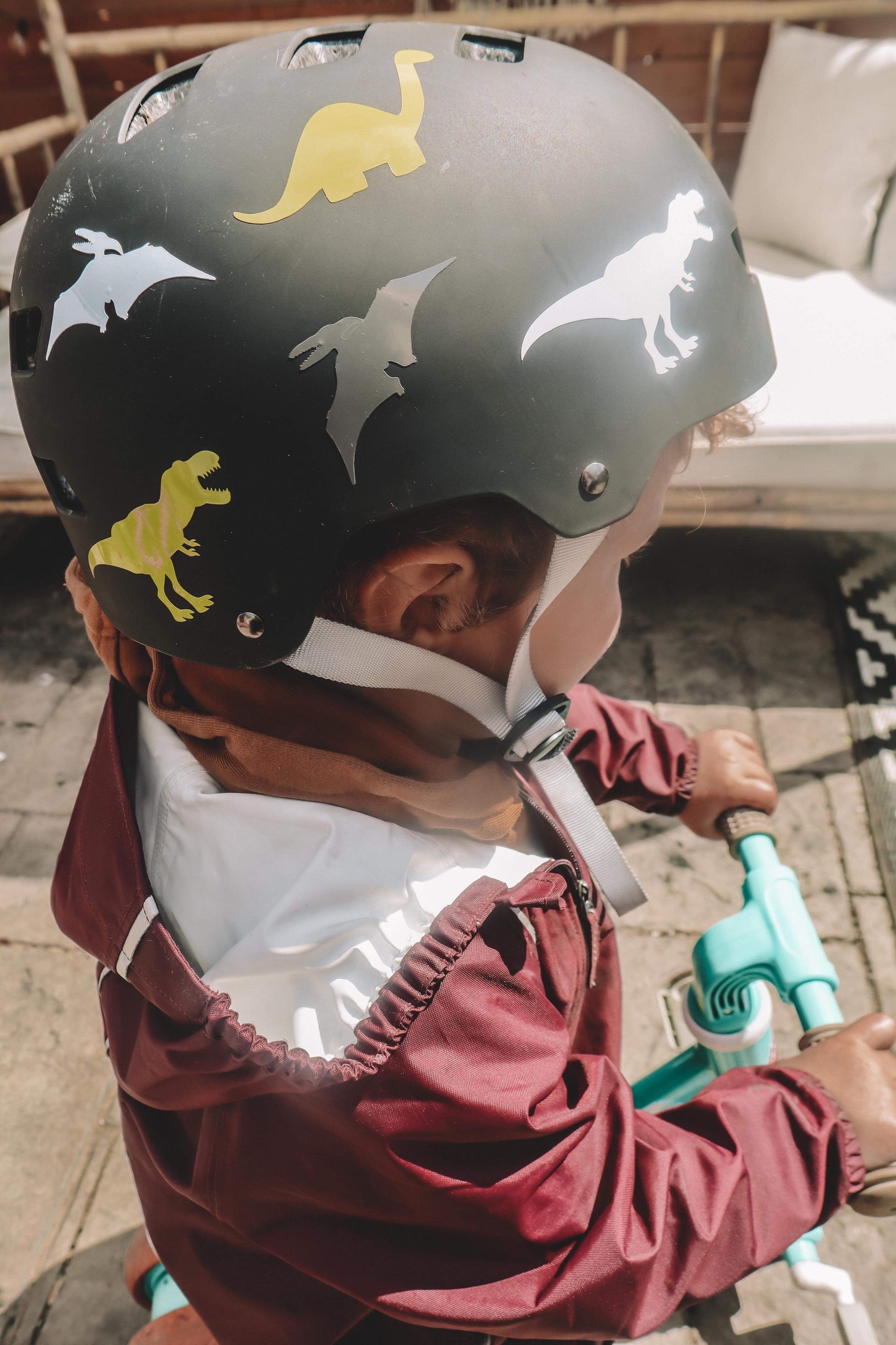 Paquet d’autocollants pour casque (6 modèles )