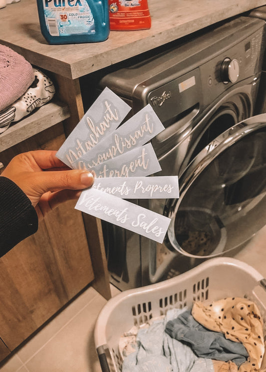 Autocollant Salle de lavage