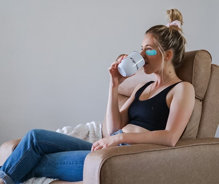 Autocollant #caféPatché (collaboration avec La gosseline)