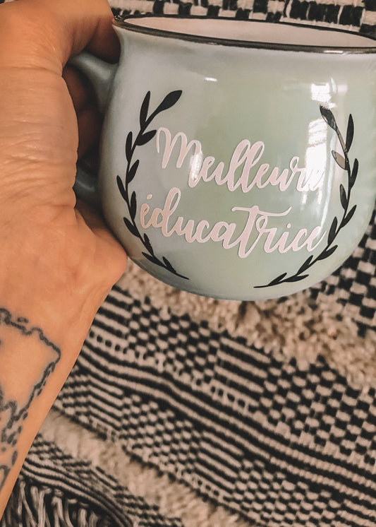 Autocollant Meilleure éducatrice