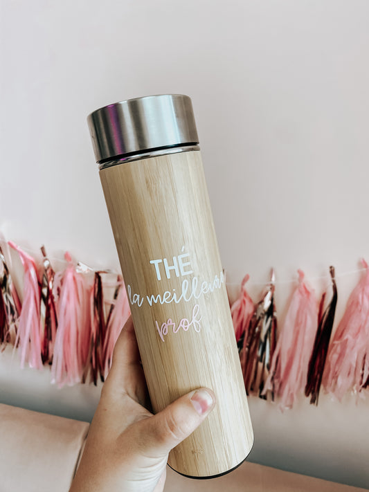 Autocollant Thé la meilleure prof/éducatrice