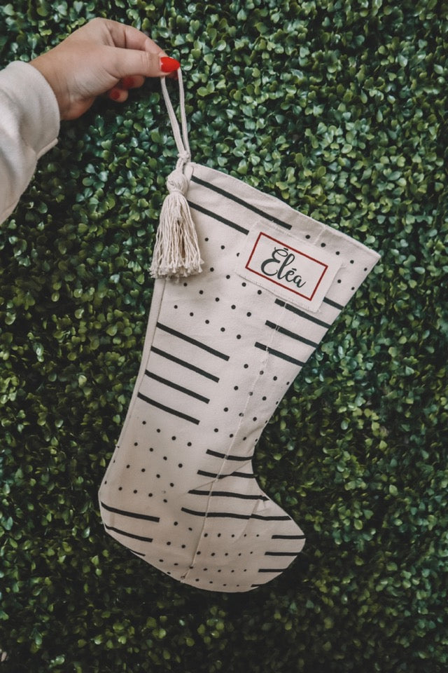 Bas de Noël personnalisé