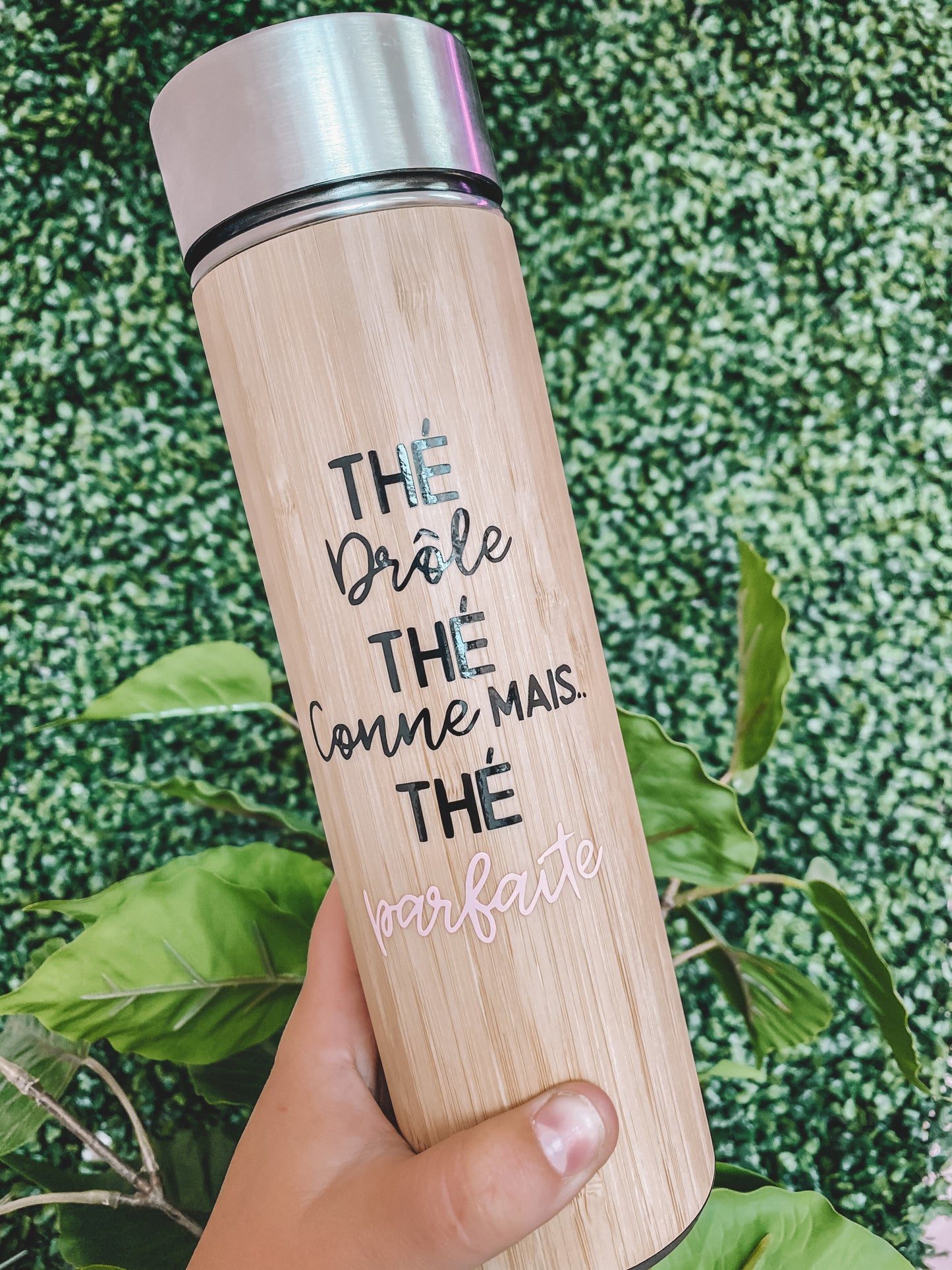 Autocollant THÉ drôle THÉ conne mais.. THÉ parfaite