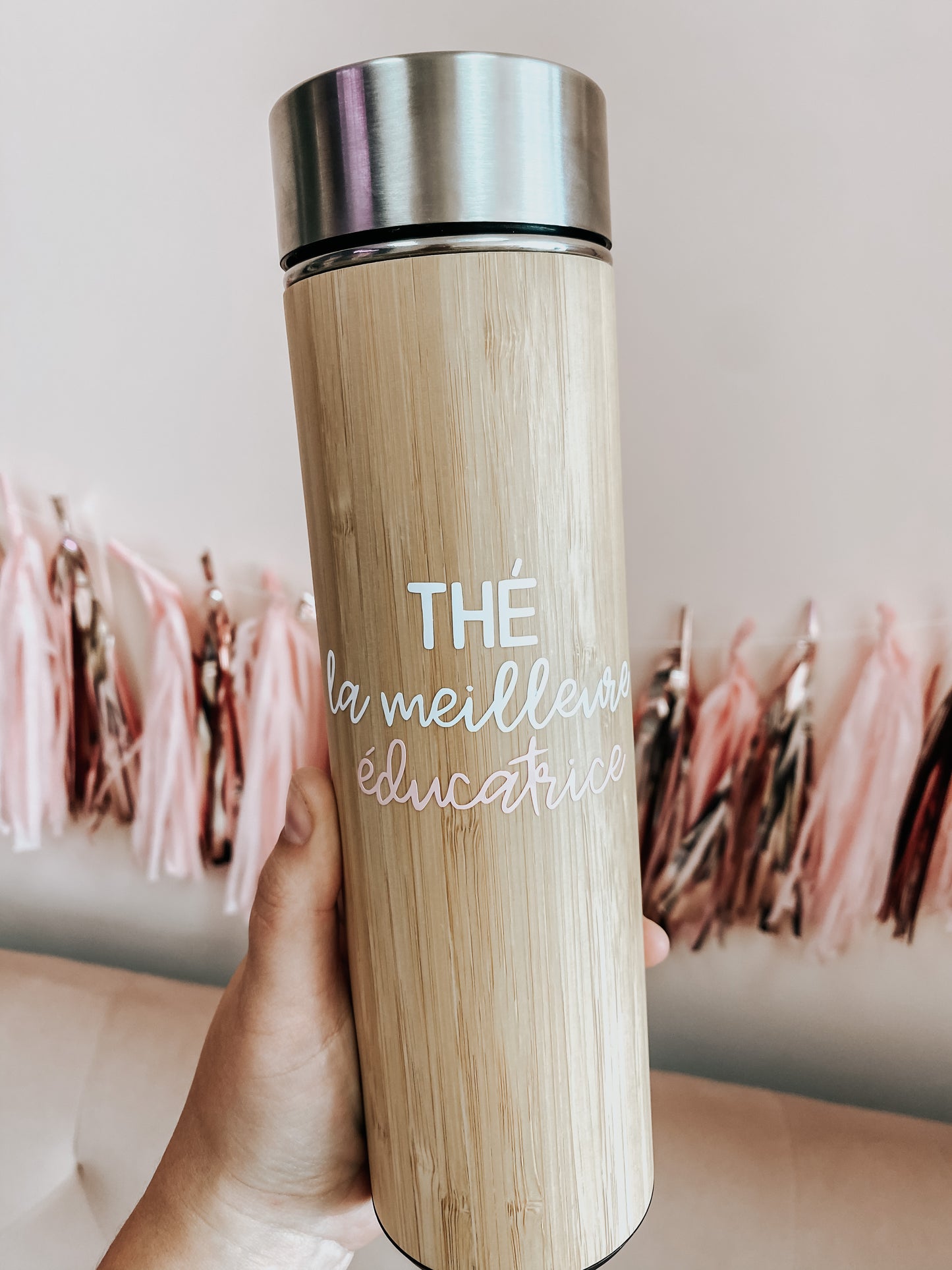 Autocollant Thé la meilleure prof/éducatrice