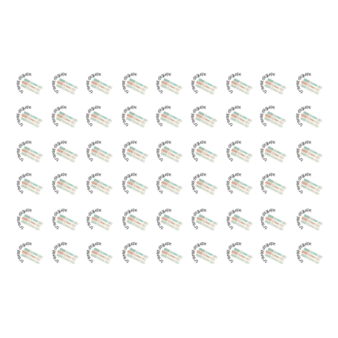 Autocollants pour agenda - Travail d’équipe