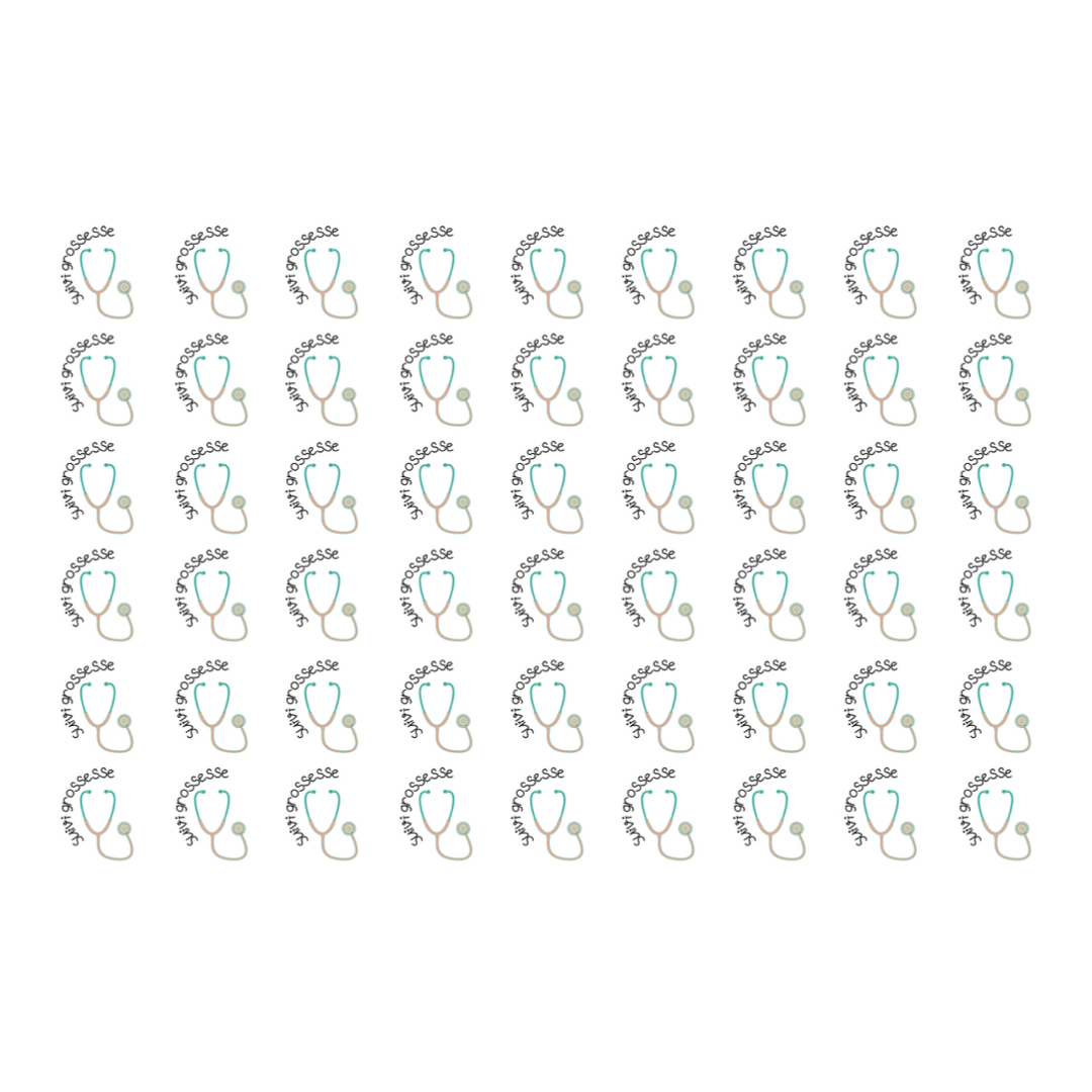 Autocollants pour agenda - Suivi grossesse