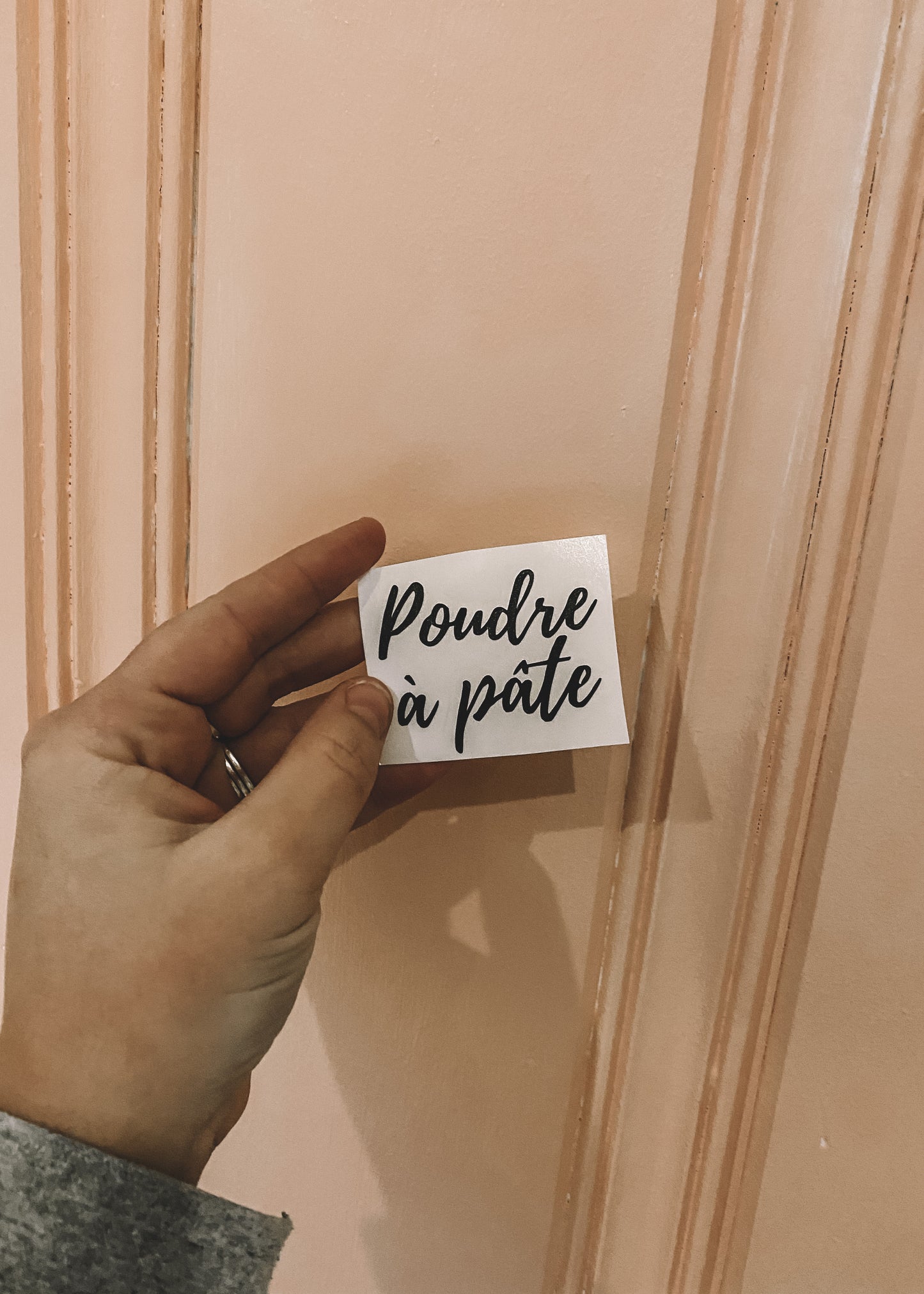 Autocollant Poudre à pâte