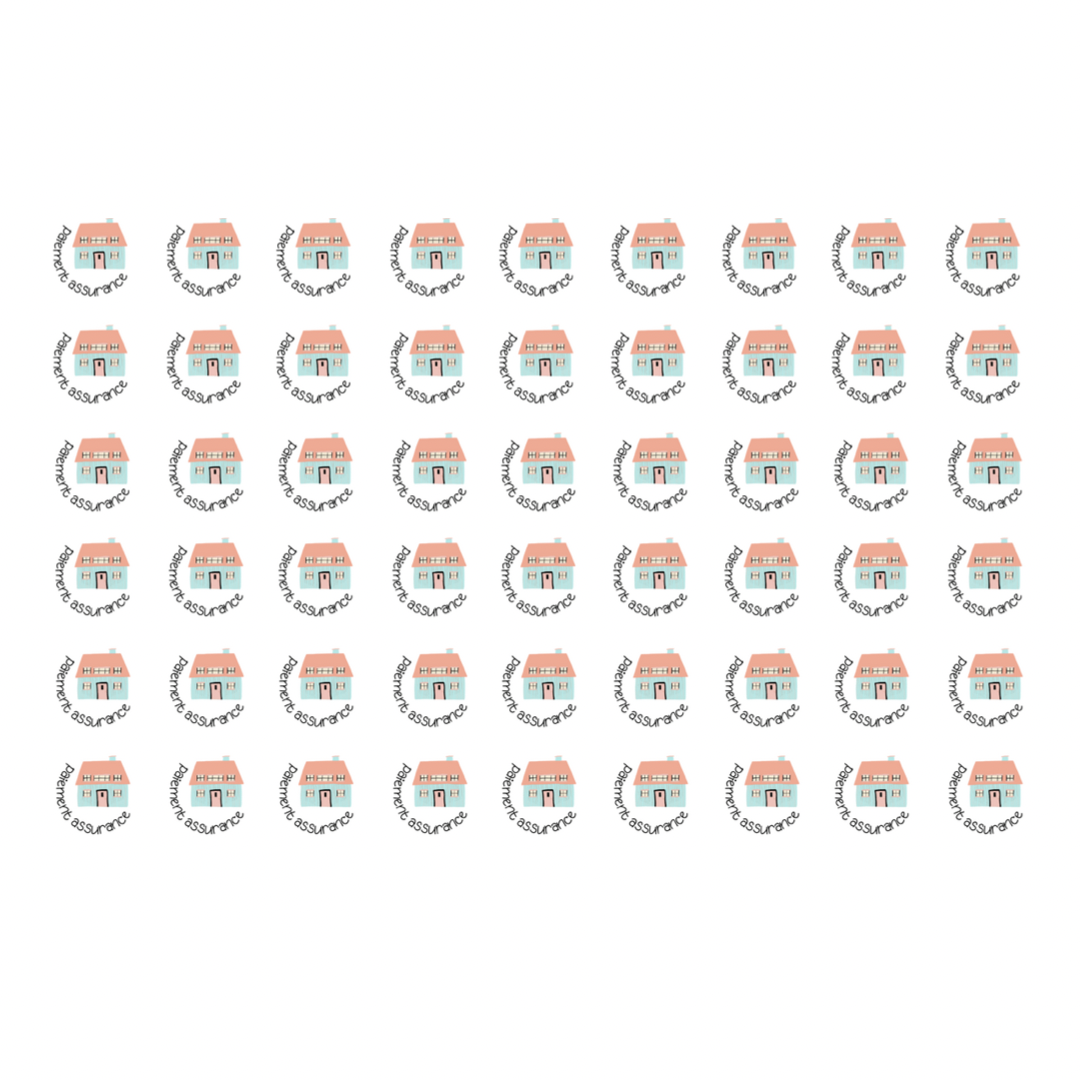 Autocollants pour agenda -Paiement assurance