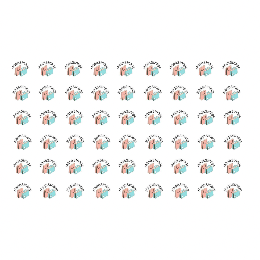 Autocollants pour agenda -magasinage