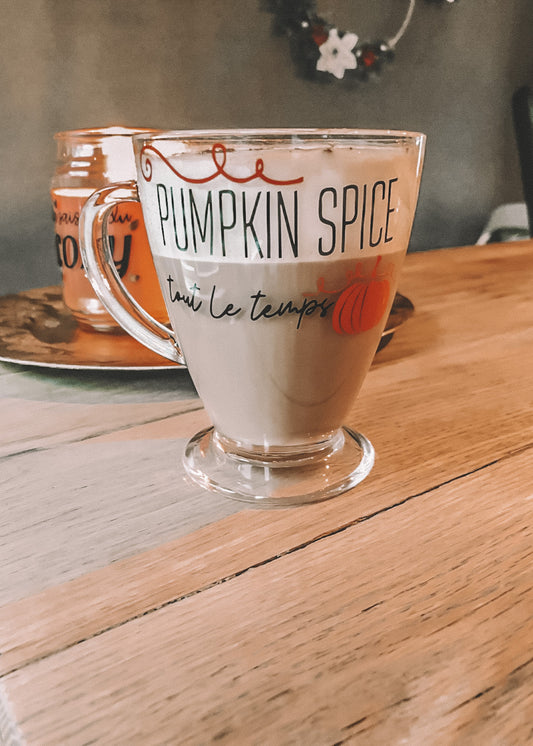Autocollant Pumpkin spice tout le temps