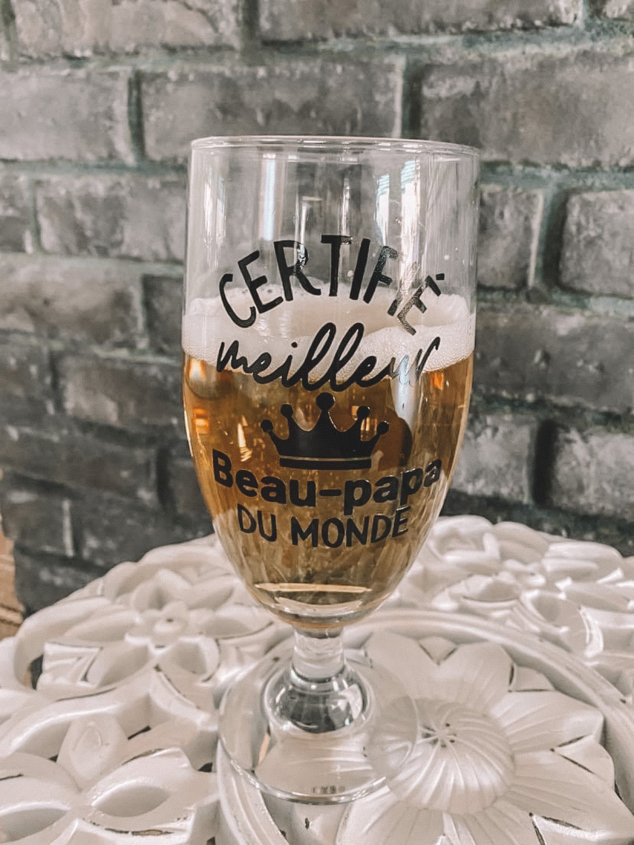 Autocollant Certifié/e  meilleur/e beau-père/belle-mère au monde