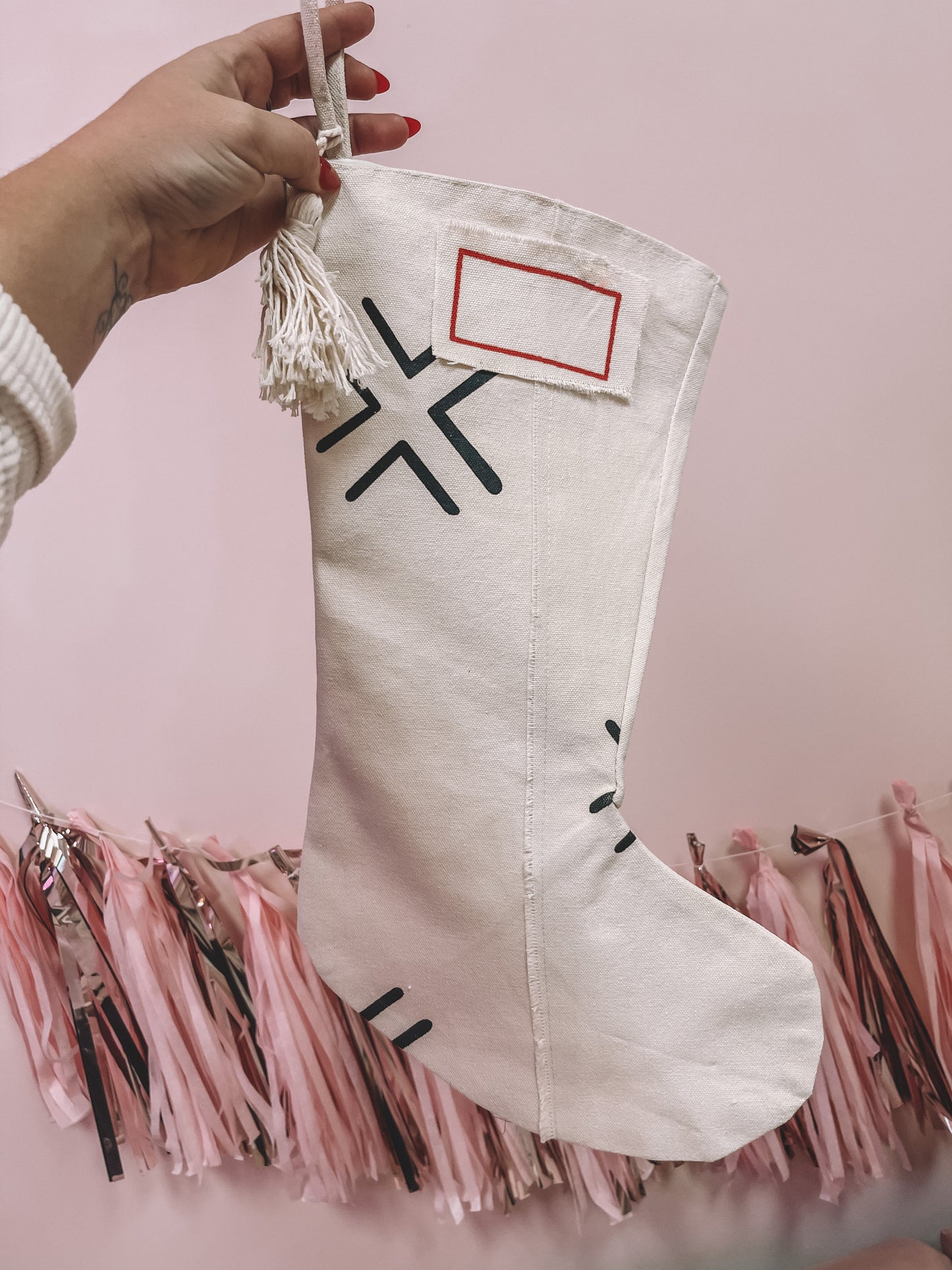 Bas de Noël personnalisé