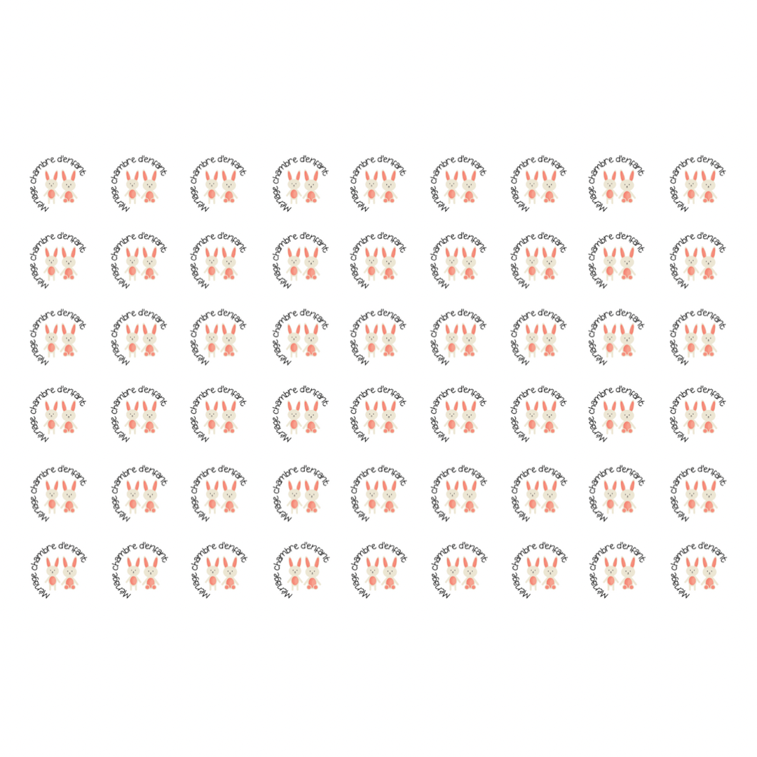 Autocollants pour agenda - Ménage chambre d’enfant