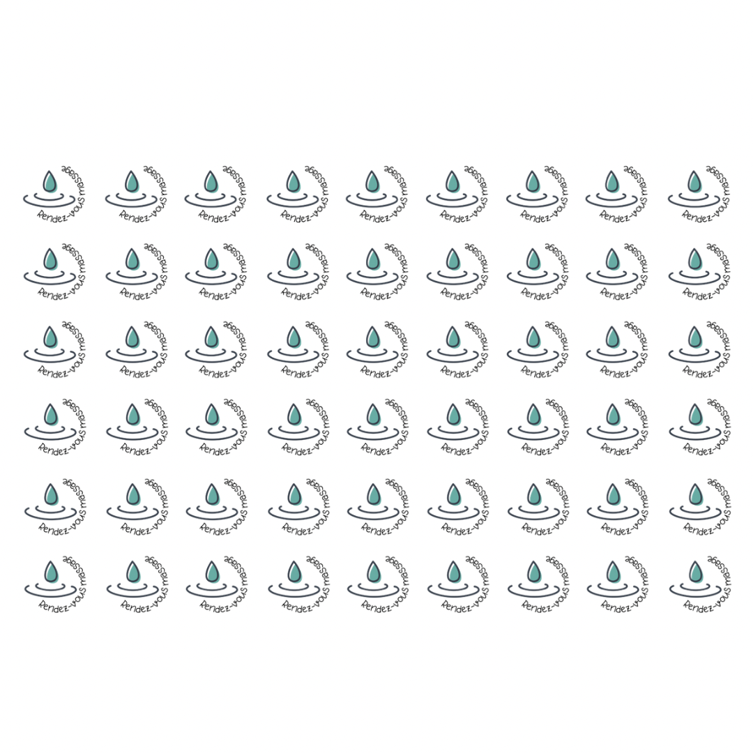 Autocollants pour agenda -Rendez-vous massage