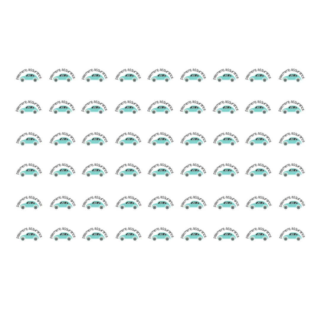 Autocollants pour agenda - Paiement assurance voiture