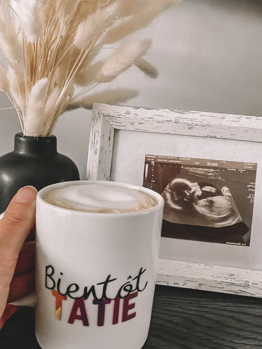 Autocollant Bientôt Tatie/tonton