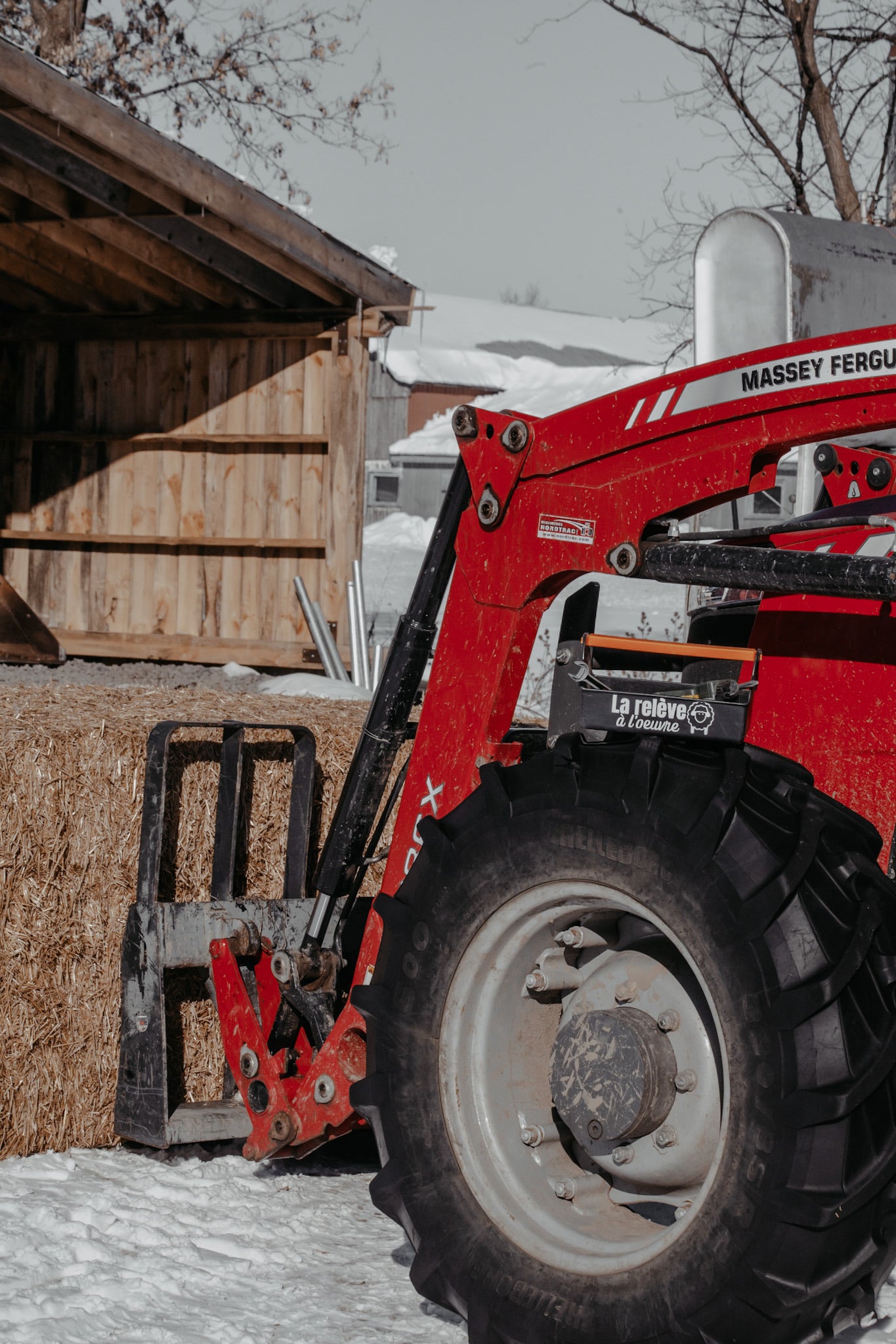 Autocollant Relève à bord/formation/à l’œuvre