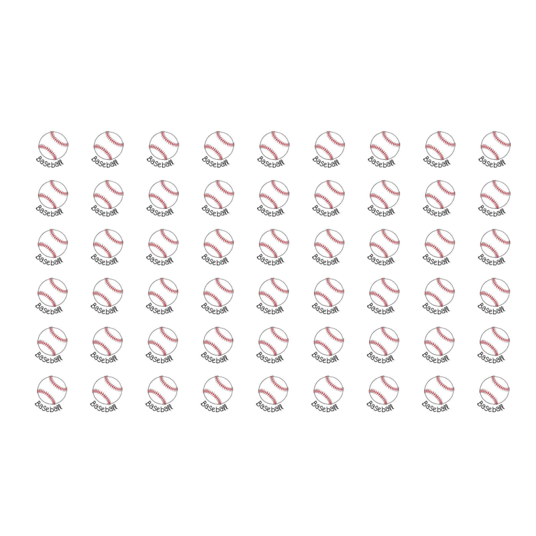 Autocollants pour agenda - Baseball