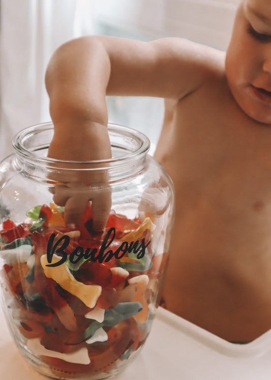 Autocollant personnalisé 1 mot 3 pouces et -