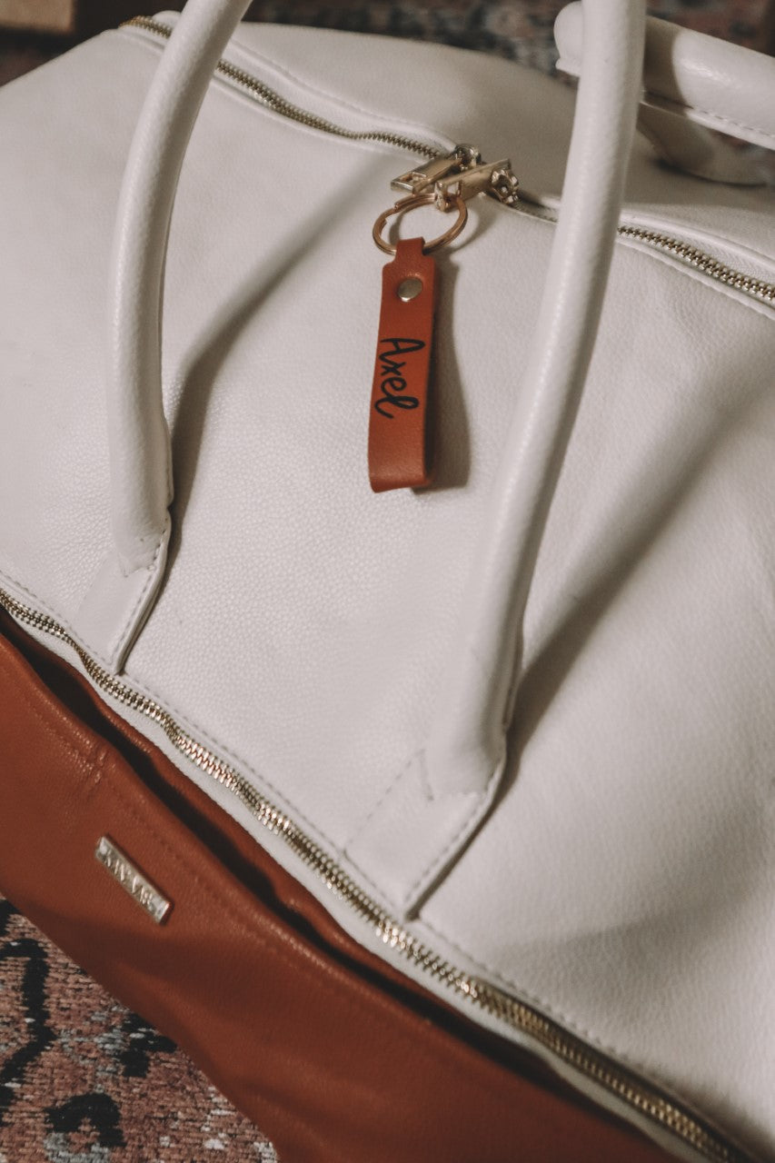 Porte clé personnalisé cognac