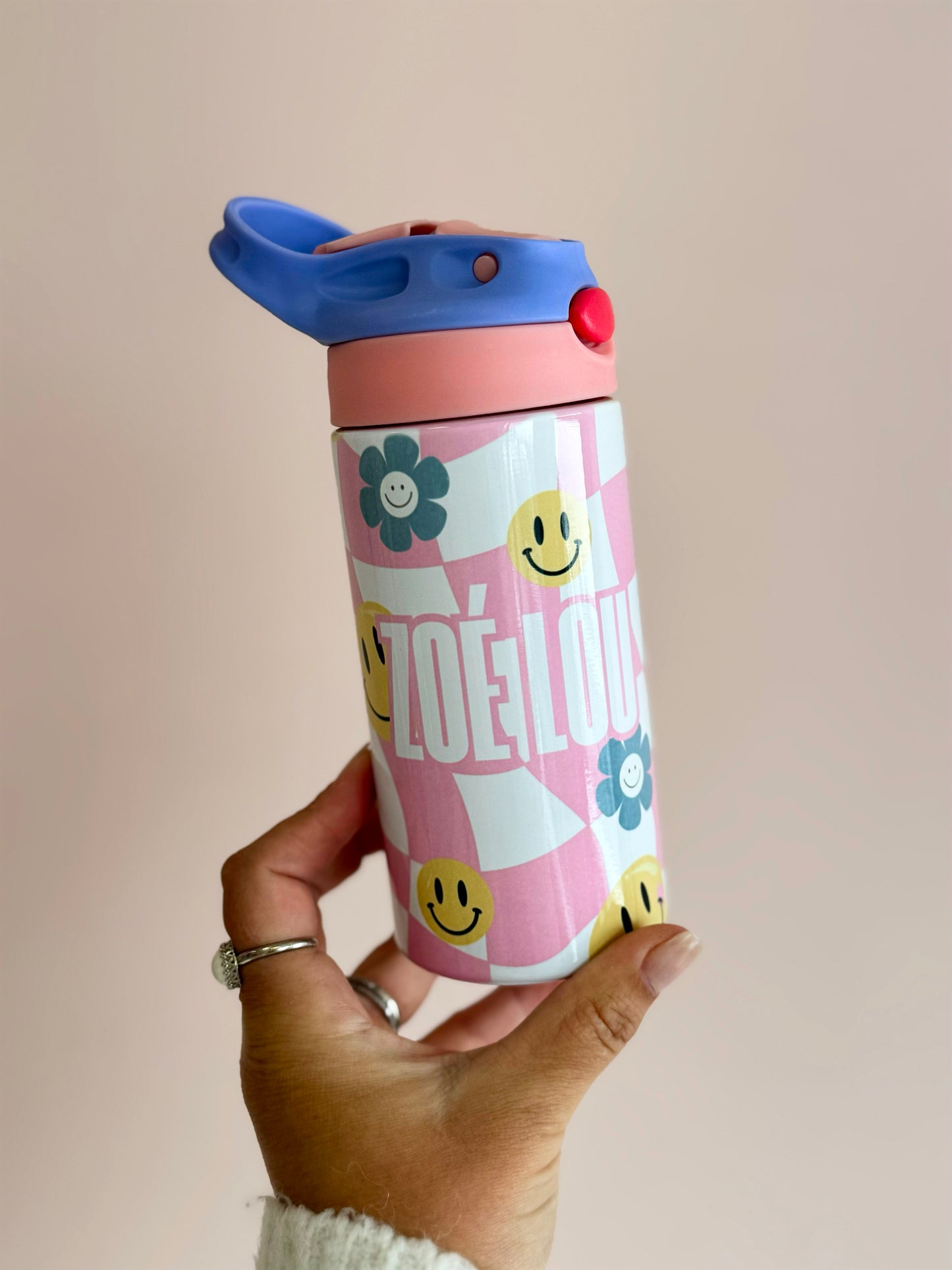 Bouteille d'eau THERMOS pour enfant personnalisée- PLUSIEURS COULEURS -OPTIONS