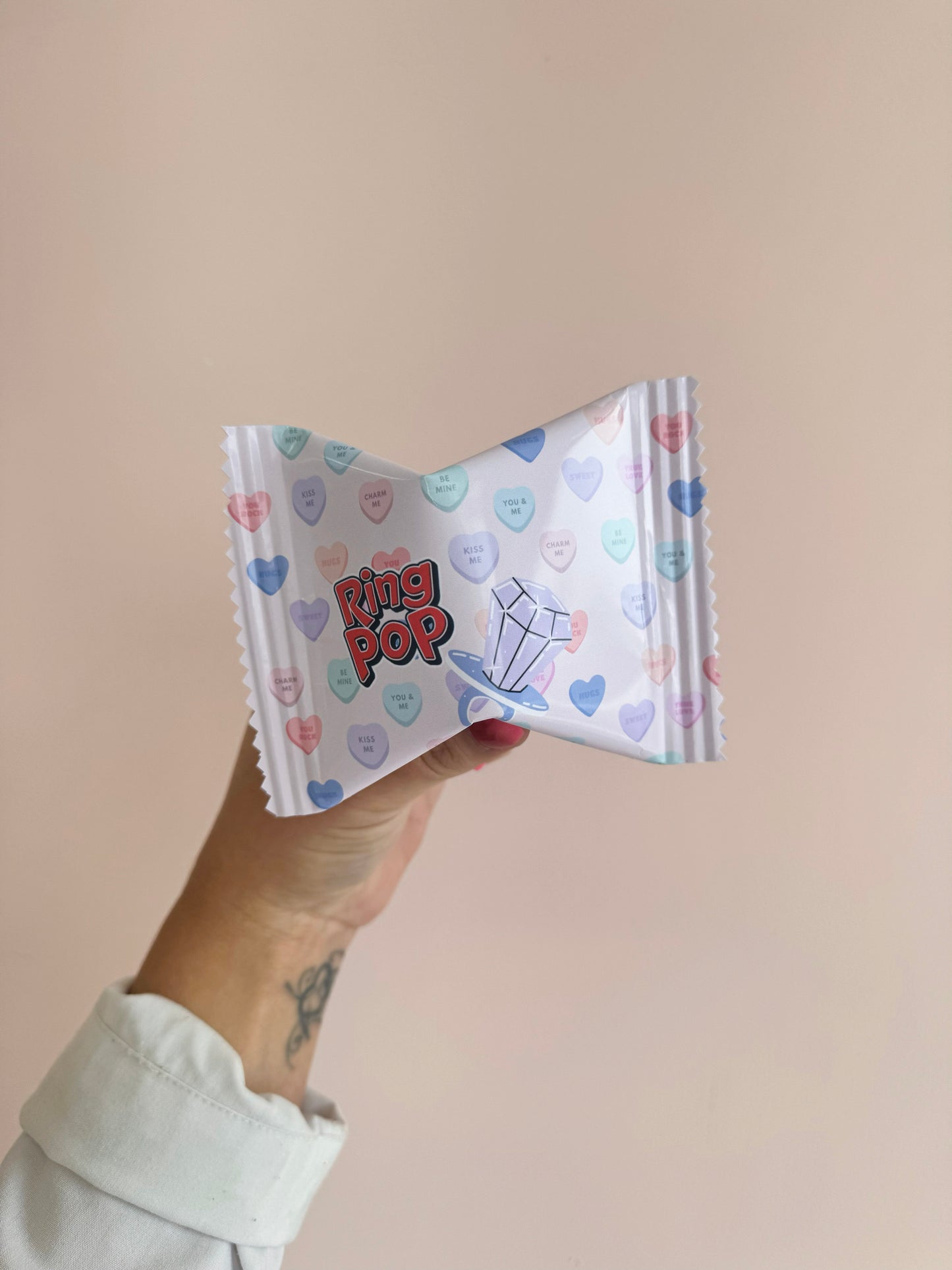 Ring pop-Version St-valentin