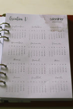Charger l&#39;image dans la galerie, THE agenda LES IMPARFAITS - Disponible en petit, grand, noir ou turquoise.

