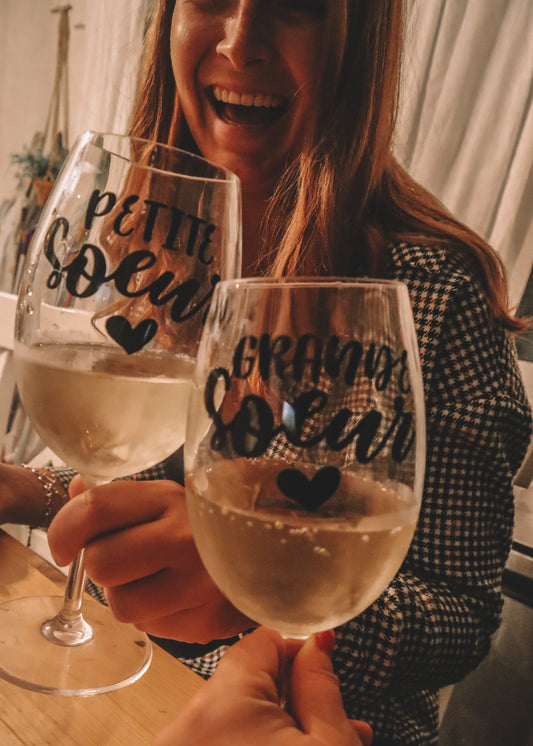 Autocollant petite/grande soeur