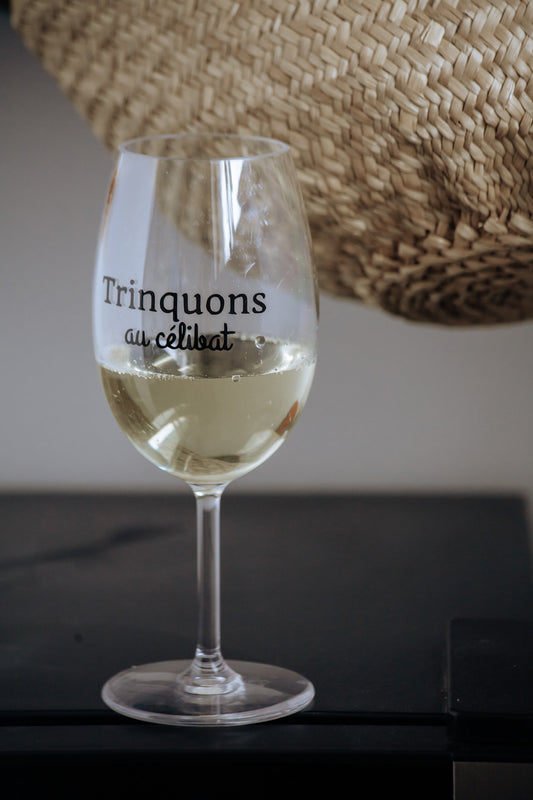 Autocollant Trinquons au célibat